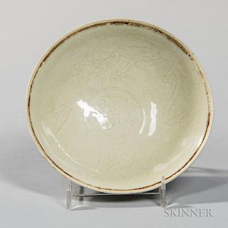 Ding Ware-style Shallow Bowl 陶瓷浅碗