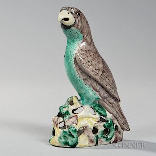 Enameled Porcelain Parrot 搪瓷鹦鹉