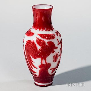 Peking Glass Vase 玻璃花瓶