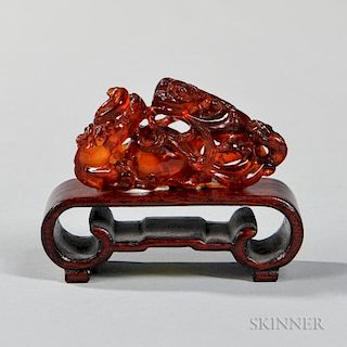 Amber Carving 琥珀雕