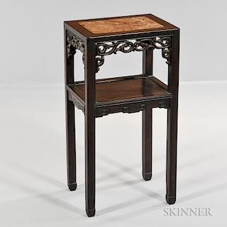 Marble-top Stand 大理石面花台