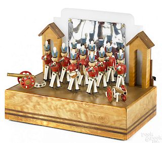 Baranger electric animated wooden soldiers store