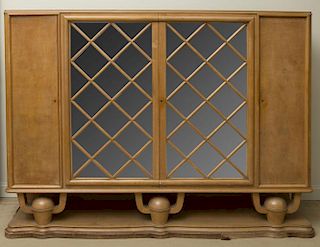 LARGE ART DECO CABINET, BY SEGAL