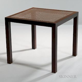Square Side Table Possibly by Dunbar