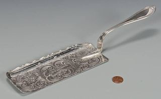 McPherson MS Coin Silver Fish Slice