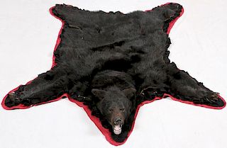 BLACK BEAR RUG