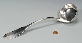 New Orleans Coin Silver Ladle, Hyde & Goodrich