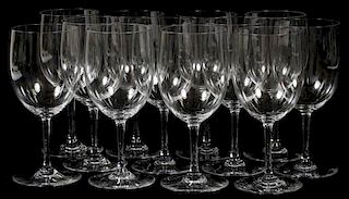 BACCARAT CRYSTAL WATER GOBLETS 11