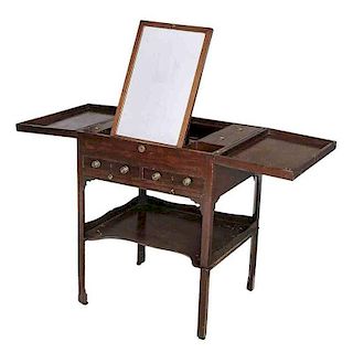 Fine Chippendale Mahogany Dressing Table