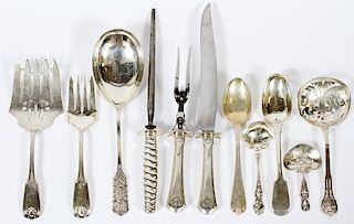 STERLING SERVING PIECES ELEVEN
