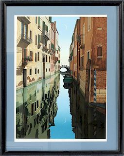 FREDERIC PHILLIPS SERIGRAPH PRINT UPON REFLECTION
