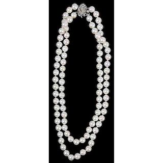 14kt. Pearl Necklace