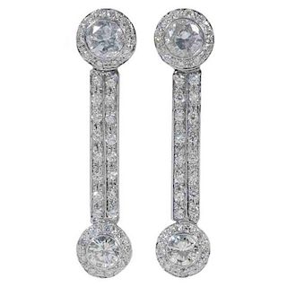 14kt. Diamond Earrings*