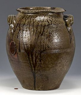 NC N. H. Dixon Stoneware Jar