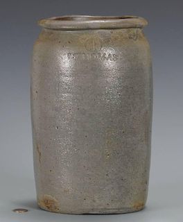 Kentucky Stoneware Jar, I.Thomas