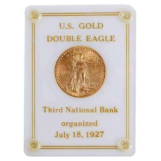 US Twenty Dollar Saint Gaudens Gold Coin