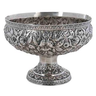 Sterling Repousse Compote