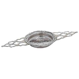 George II English Silver Punch Strainer