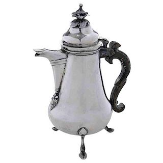 Turkish Silver Coffee Pot