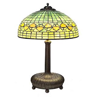 Tiffany Studios Acorn Table Lamp