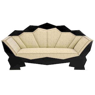 Contemporary Czech Cubist Style Sofa