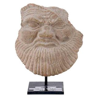 Terracotta Mask of Silenus, Magna Graecia