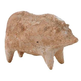 Terracotta Figure of Boar, Boeotia