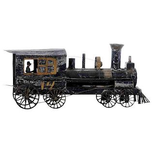 Tin Locomotive Toy