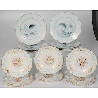 Rosenthal and Royal Bonn Lunch Plate Sets