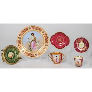 Royal Vienna Assorted Porcelain Table Wares