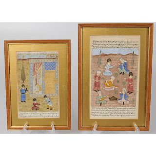 Indian School Miniature Illustrations