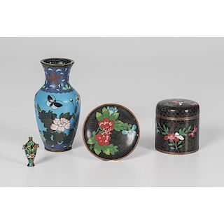 Chinese Cloisonne Items