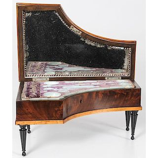 Regency Piano Sewing Box
