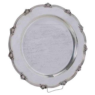 Camusso Sterling Ambassadors Tray