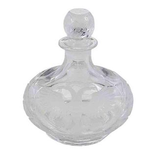 Glass Decanter With Romanov Coat Of Arms