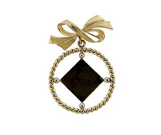 Tiffany &amp; Co 18K Gold Brooch Pin