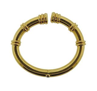 Ilias Lalaounis 18K Gold Cuff Bracelet