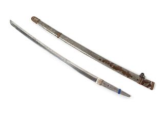 A Samurai Kanata Length 34 inches.