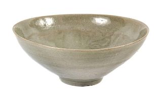 A Korean Celadon Porcelain Bowl