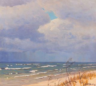 Frank Virgil Dudley, (American, 1868-1957), Winds, Waves and Singing Sands