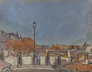 Gerrit V. Sinclair, (American, 1890-1955), Point Royale - Paris, 1930