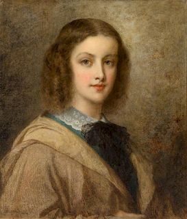 Eastman Johnson, (American, 1824-1906), Portrait of Princess Marie of Holland, Daughter of Prince Frederick, 1874