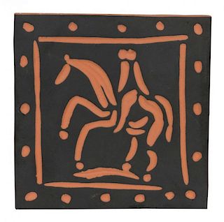 Pablo Picasso, Spanish (1881-1974), Cavalier et cheval, 1968