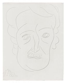 Henri Matisse, (French, 1869-1954), Poe (from Poesies de Stephane Mallarme), 1932