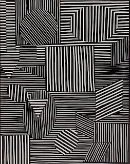 Victor Vasarely, (French/Hungarian, 1906-1997), Untitled (portfolio of seven prints)