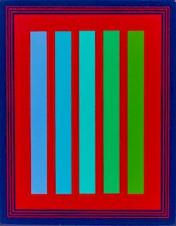 Richard Anuszkiewicz, (American, b. 1930), Untitled (Annual Edition), 1972, Untitled (Annual Edition), 1973, Untitled (Annual