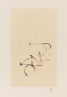 Robert Motherwell, (American, 1915-1991), Return in the book Three Poems (New York: The Limited Editions Club, 1987) by Ocata