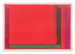 John Hoyland, (British, 1934-2011), Small Red, 1968