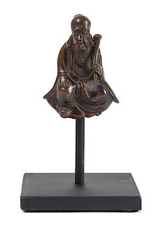 A Bronze Figure of Laozi