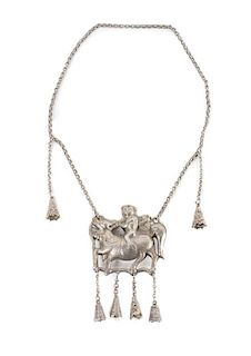 A Silver Necklace